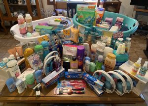 Variety of hygienic products to be donated for Wedding
