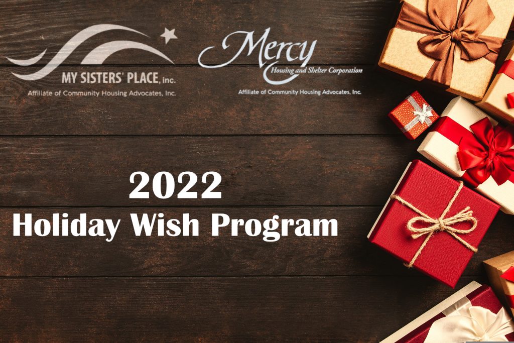 Support Our Holiday Wishes Program My Sisters' Place, Inc.